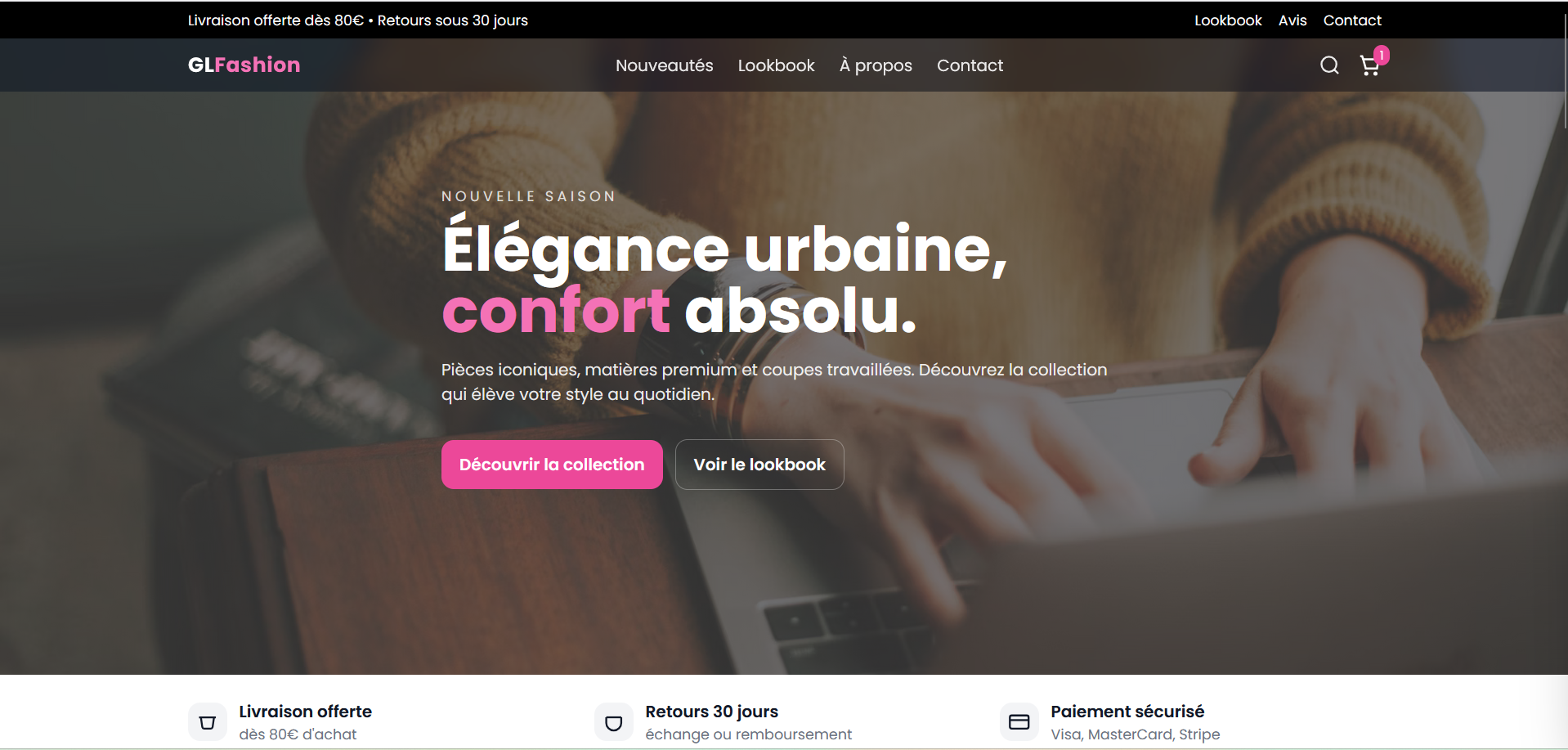 Réalisation — Fashion Store