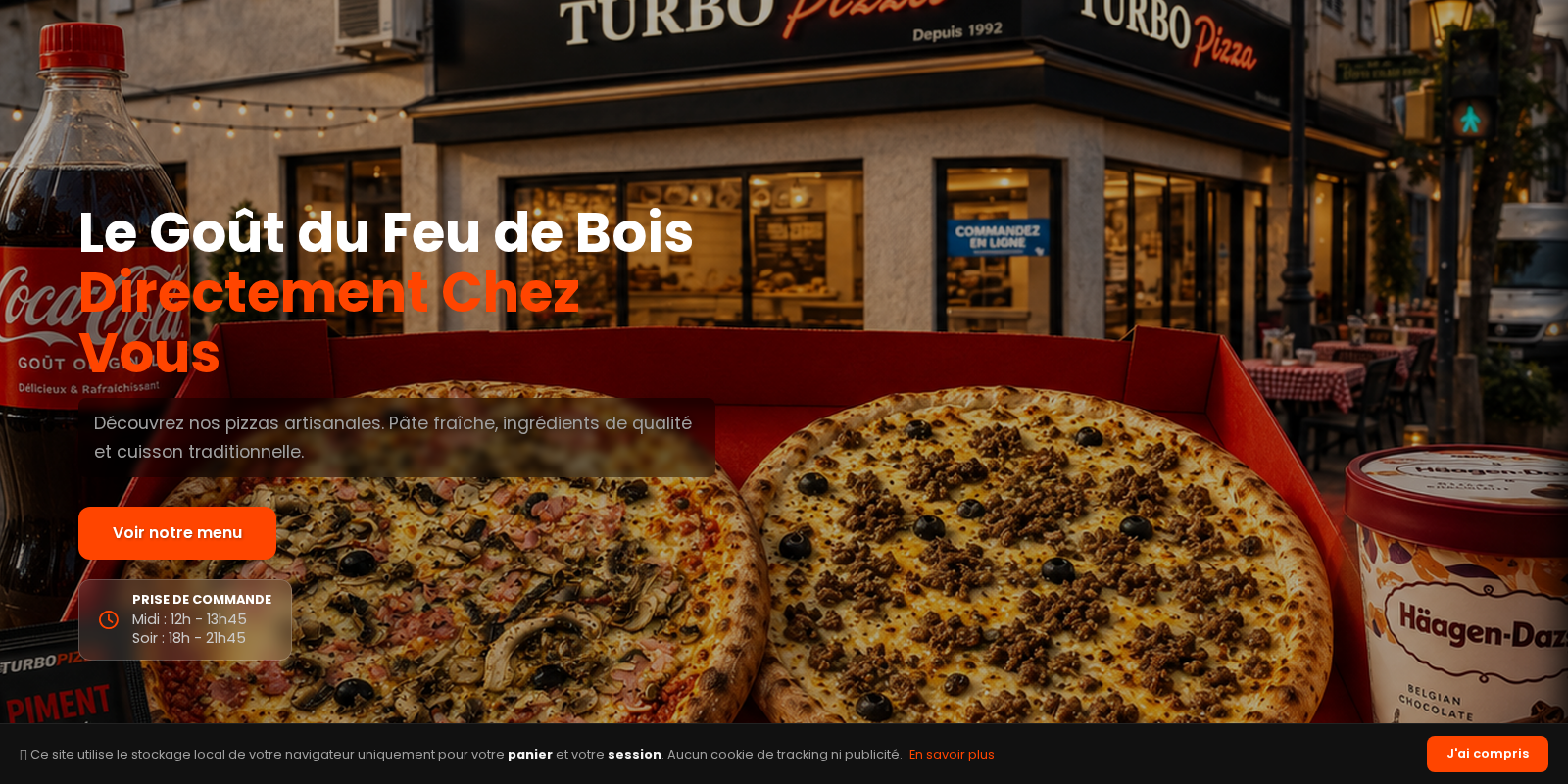 Réalisation - Turbopizza