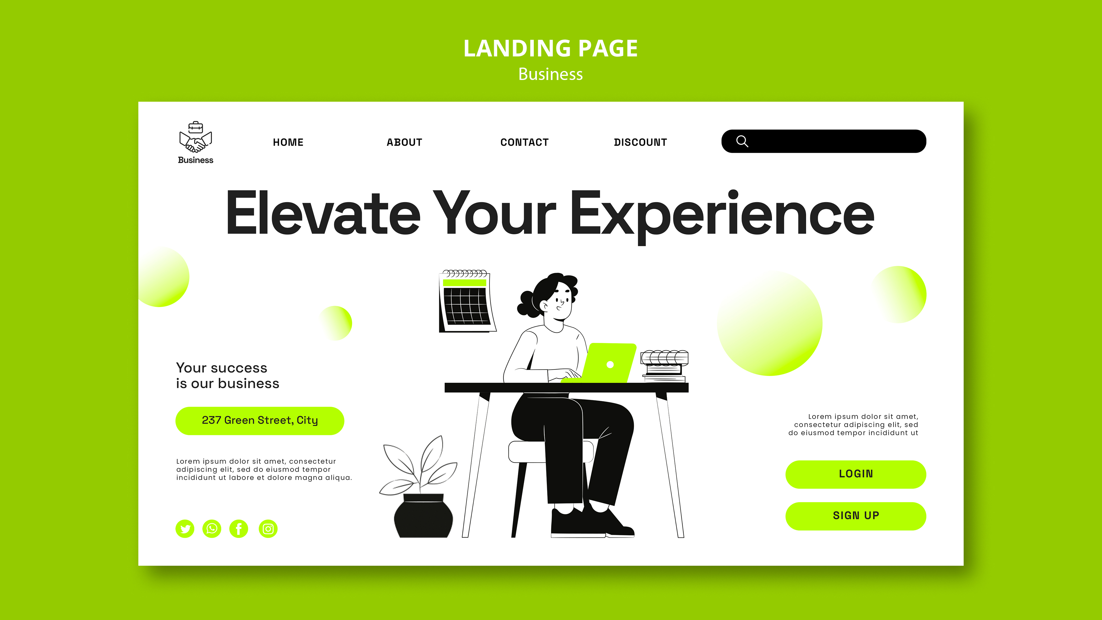 Site vitrine freelance