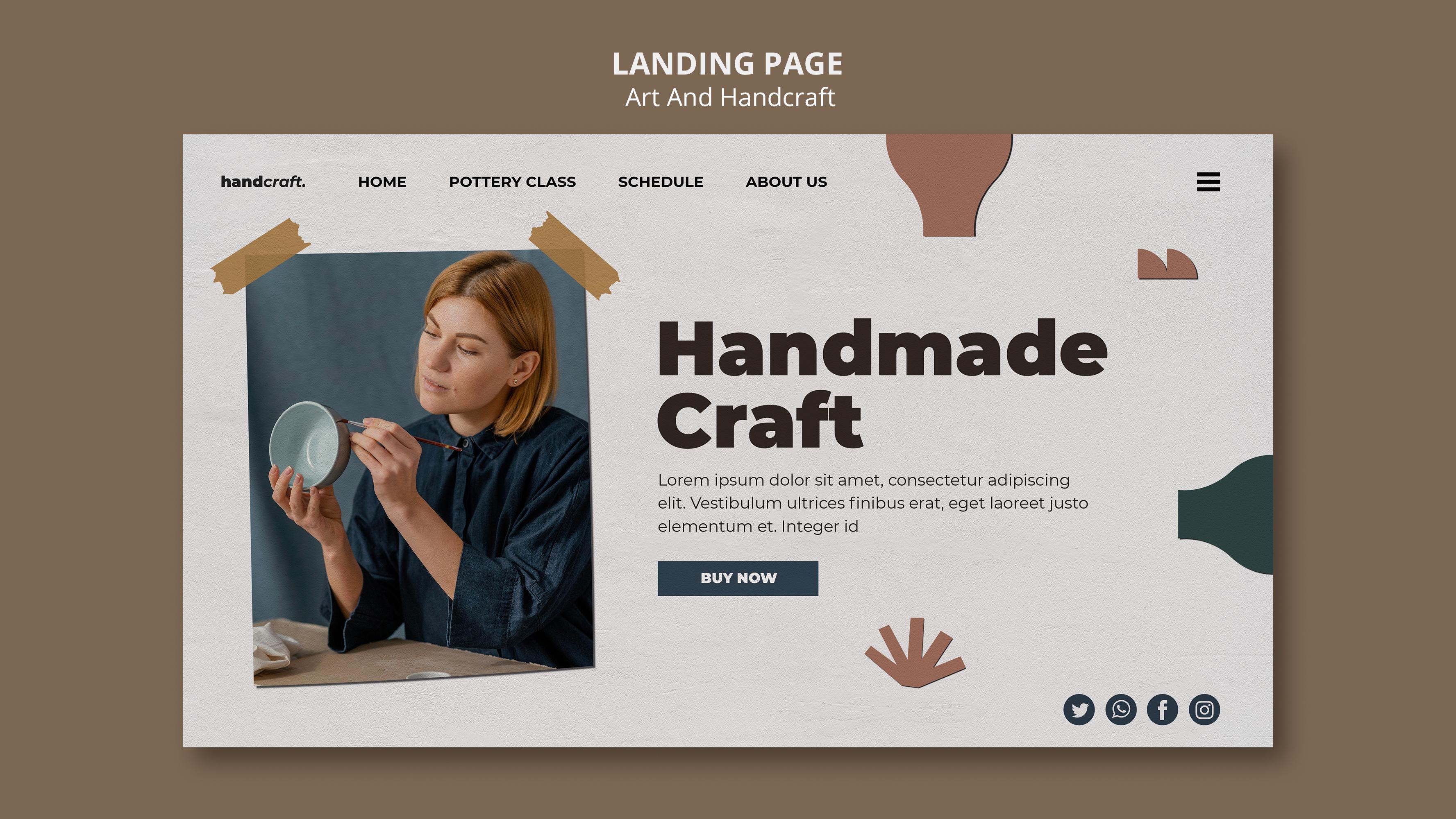 Site vitrine artisan